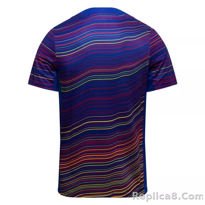 25-26 New Nike FC Barcelona Academy Pro Home Pre-Match Soccer Jersey - detail