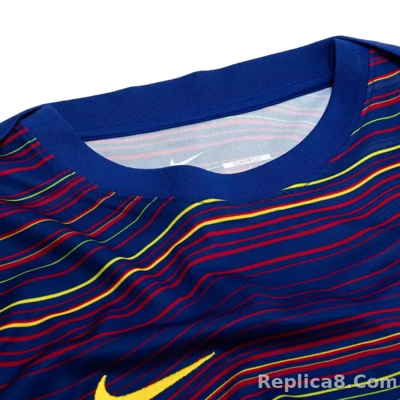 25-26 New Nike FC Barcelona Academy Pro Home Pre-Match Soccer Jersey - detail