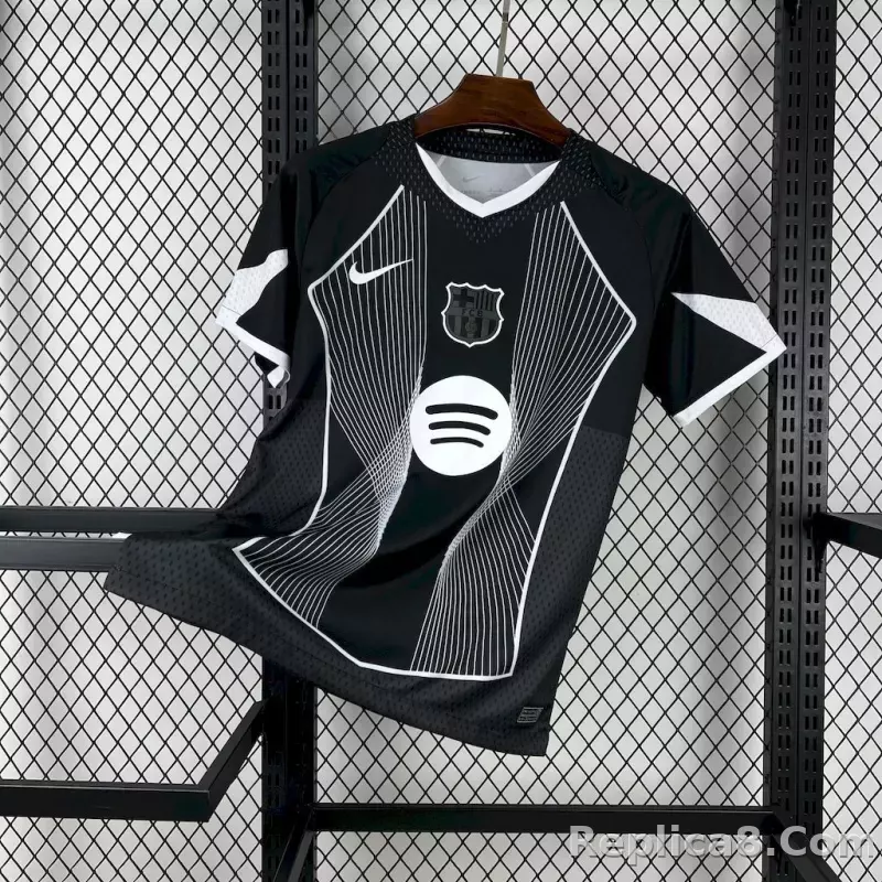 25-26 Barcelona Black Special Edition Soccer Shirt
