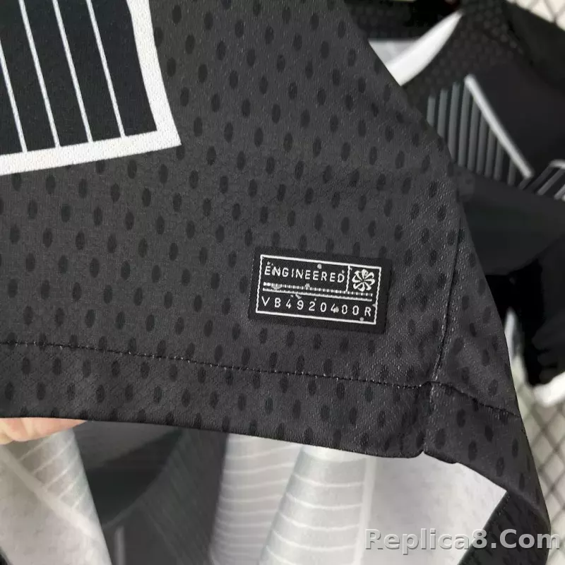 25-26 Barcelona Black Special Edition Soccer Shirt - detail