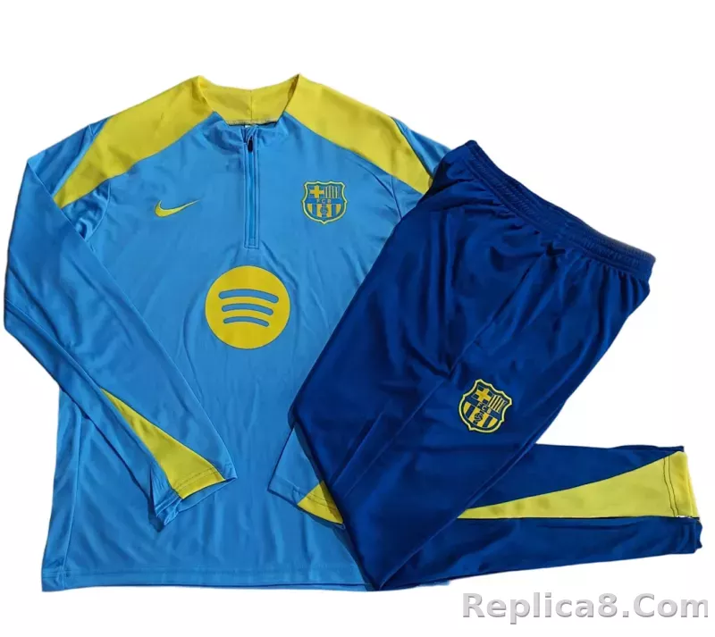 25-26 Barcelona Training Kit Sweatshirt(Jacket+Pants)