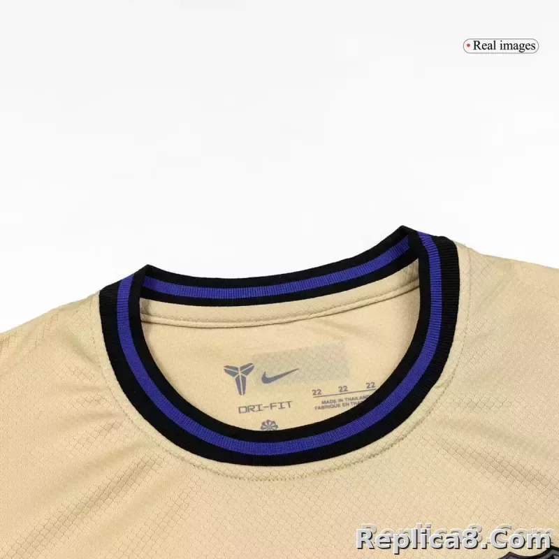 25-26 Barcelona Away Soccer Full Kids Kit Jersey+Shorts+Socks - detail