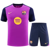 25-26 Barcelona Pre-match Training Soccer Kit Jersey+Shorts - view 1