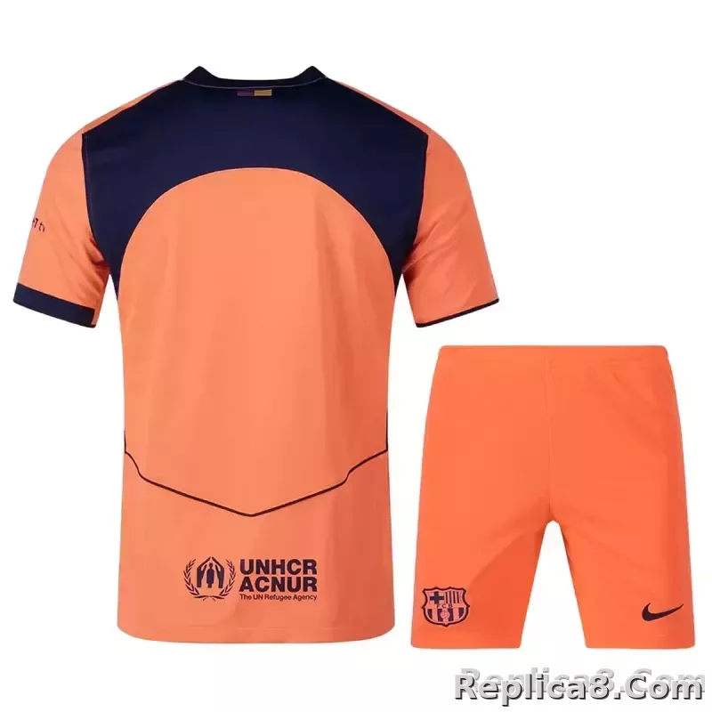 25-26 Barcelona Third Away Soccer Kit Jersey+Shorts - detail