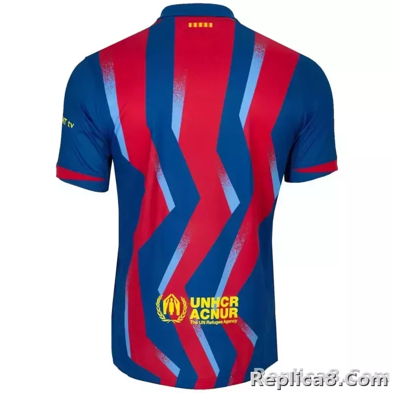 25-26 Barcelona Fourth 'El Clásico' Soccer Kit Jersey+Shorts - detail