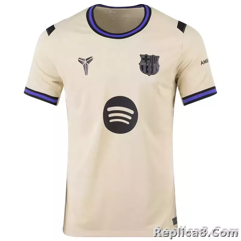 25-26 Barcelona Away Soccer Kit Jersey+Shorts - detail