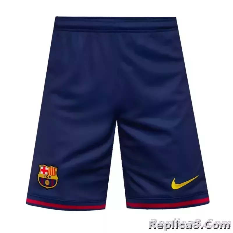 25-26 Barcelona Home Soccer Kit Jersey+Shorts - detail