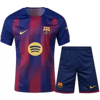 25-26 Barcelona Home Soccer Kit Jersey+Shorts - view 1