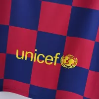 2019-20 Barcelona Home Soccer Retro Jersey - view 5
