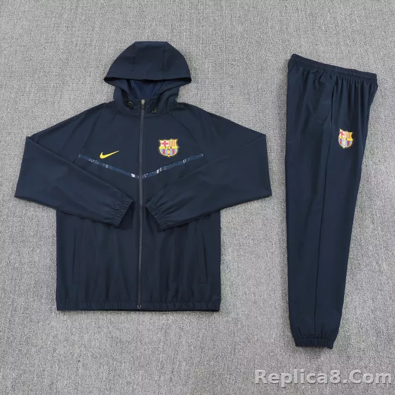 25-26 Barcelona Windbreaker Suit(Jacket+Pants) - detail