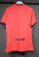 14-15 Barcelona Away Retro Jersey Player Version Pink - view 3
