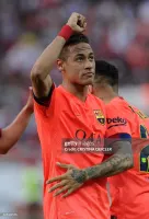 14-15 Barcelona Away Retro Jersey Player Version Pink - view 12