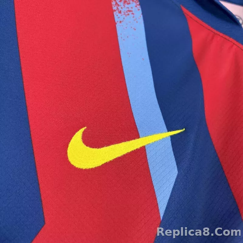 25-26 Barcelona SUPERCOPA Fourth Away Soccer Shirt - detail