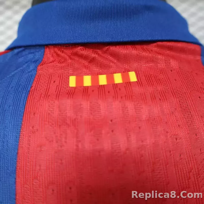 25-26 Barcelona SUPERCOPA Fourth Away Player Version Soccer Jersey - detail