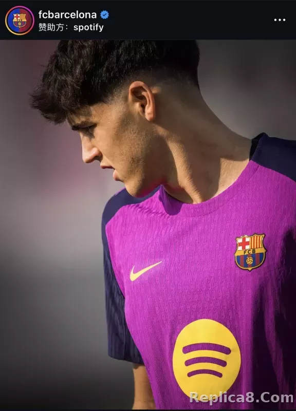 25-26 Training Shirt FC Barcelona - detail