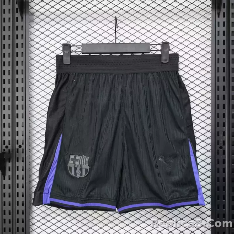 25-26 Barcelona Away Soccer Shorts Player Version