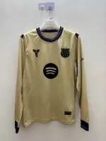 25-26 Barcelona Away Soccer Jersey Long Sleeve - view 1