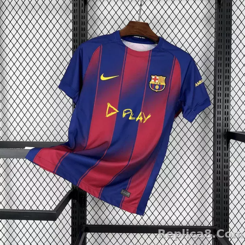 25-26 Barcelona x Ed Sheeran Home Special Shirt