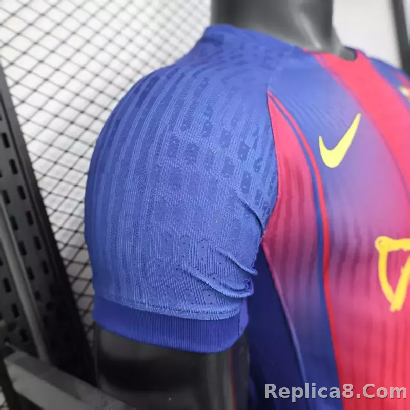 25-26 Barcelona x Ed Sheeran Special Player Version Soccer Jersey - detail