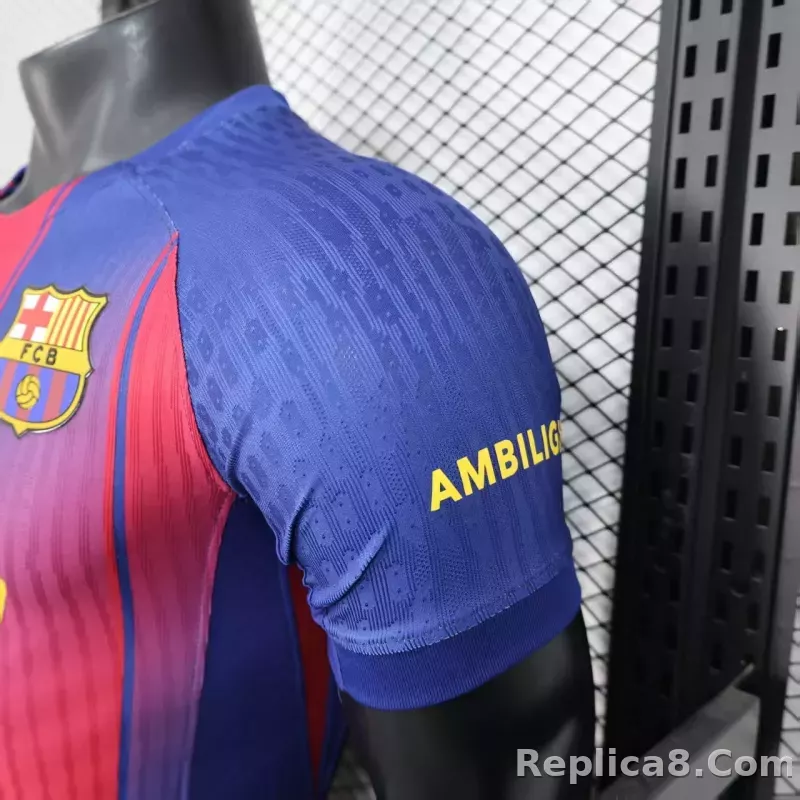 25-26 Barcelona x Ed Sheeran Special Player Version Soccer Jersey - detail