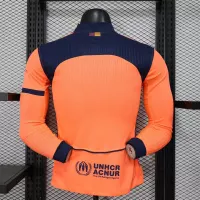 25-26 Barcelona Third Away Player Version Soccer Jersey Long Sleeve - view 11