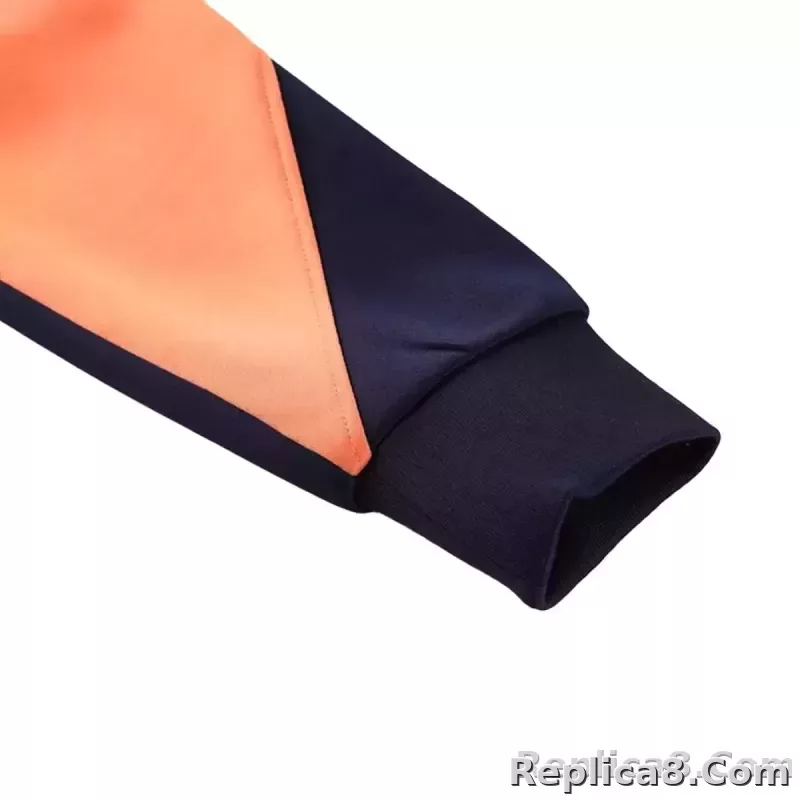 25-26 Barcelona Training Tracksuit Kit(Jacket+Pants) Navy&Orange - detail