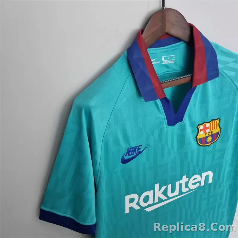 19-20 Barcelona Home Retro Jersey - detail