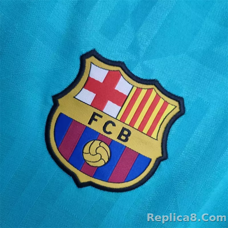 19-20 Barcelona Home Retro Jersey - detail