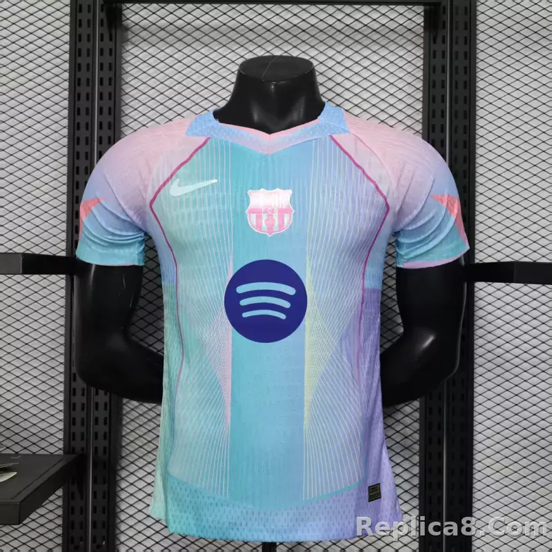 25-26 Barcelona Special Edition Player Version Soccer Jersey