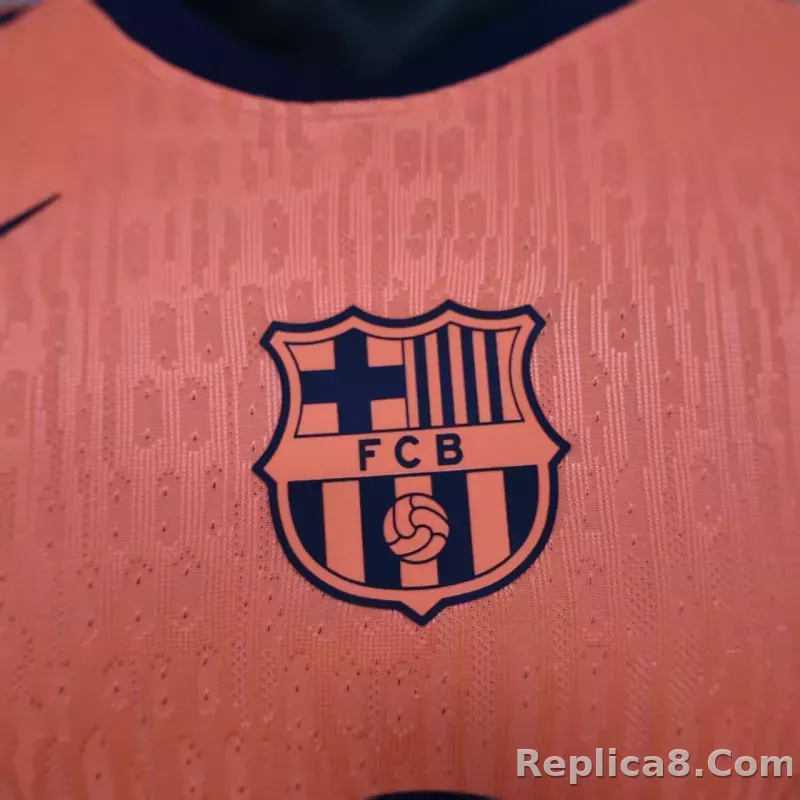 25-26 Barcelona Third Away Player Version Soccer Jersey - detail