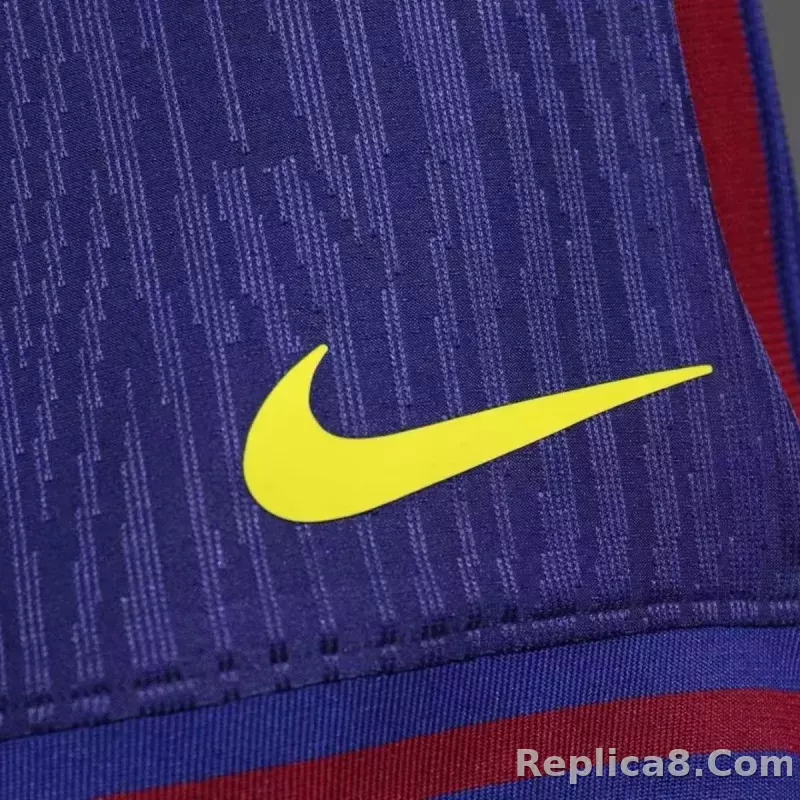 25-26 Barcelona Home Soccer Shorts Player Version - detail
