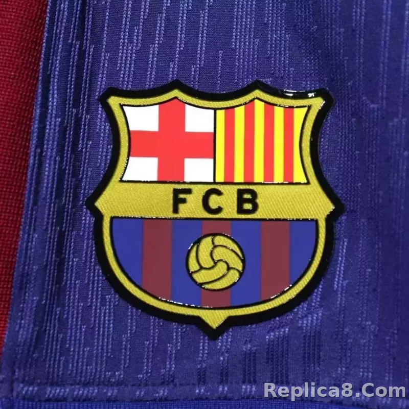 25-26 Barcelona Home Soccer Shorts Player Version - detail