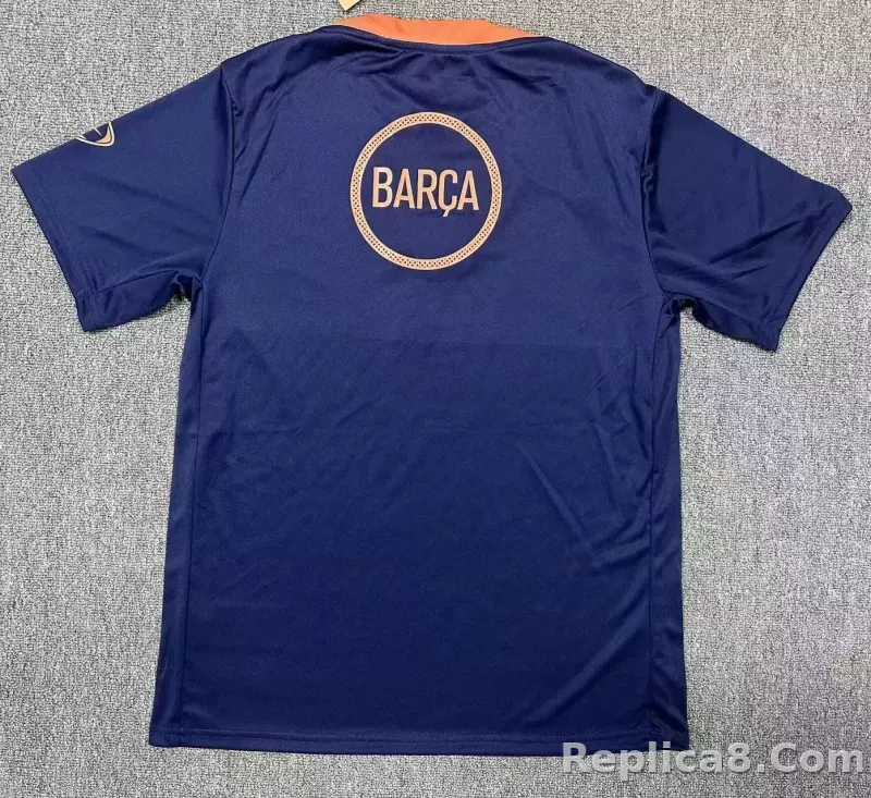 25-26 Barcelona Training Cheap Soccer Jersey - detail