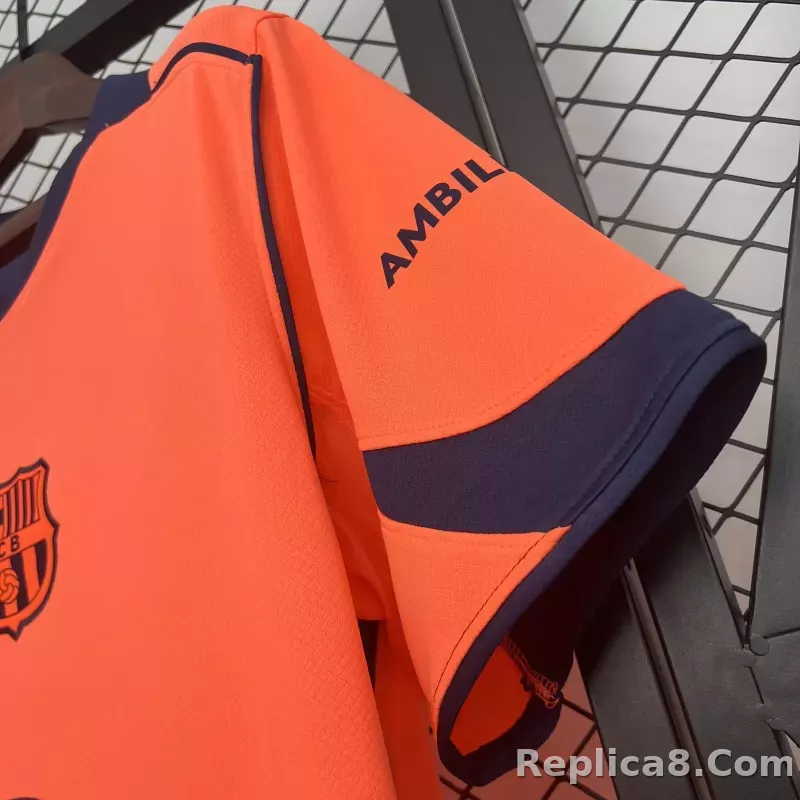 25-26 Barcelona Third Away Soccer Jersey - detail