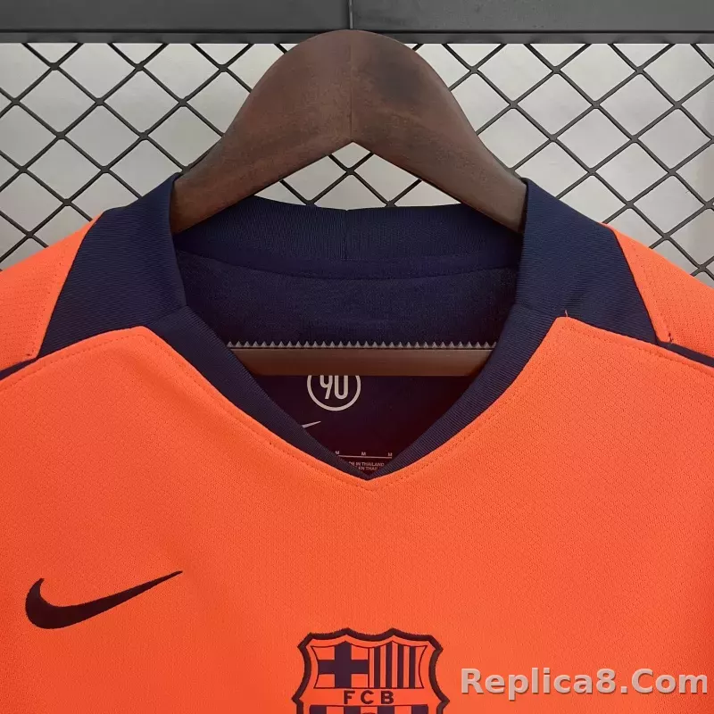 25-26 Barcelona Third Away Soccer Jersey - detail