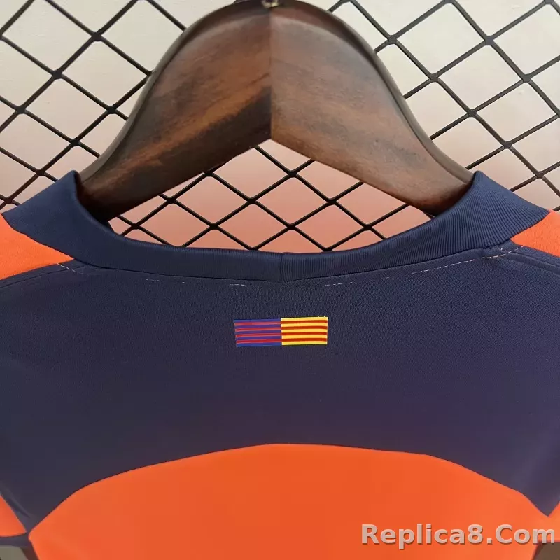 25-26 Barcelona Third Away Soccer Jersey - detail