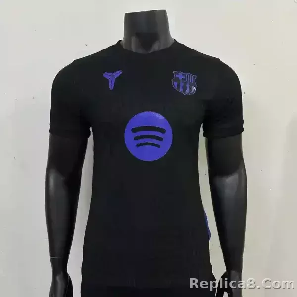 25-26 Barcelona Snake Special Version Black Soccer Jersey