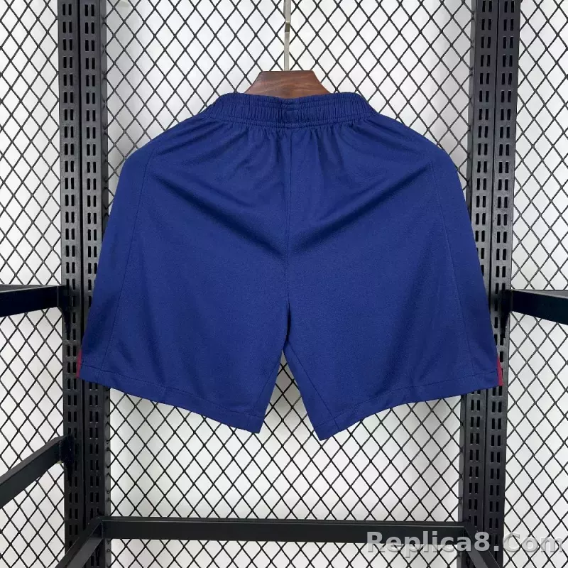 25-26 Barcelona Home Soccer Shorts - detail