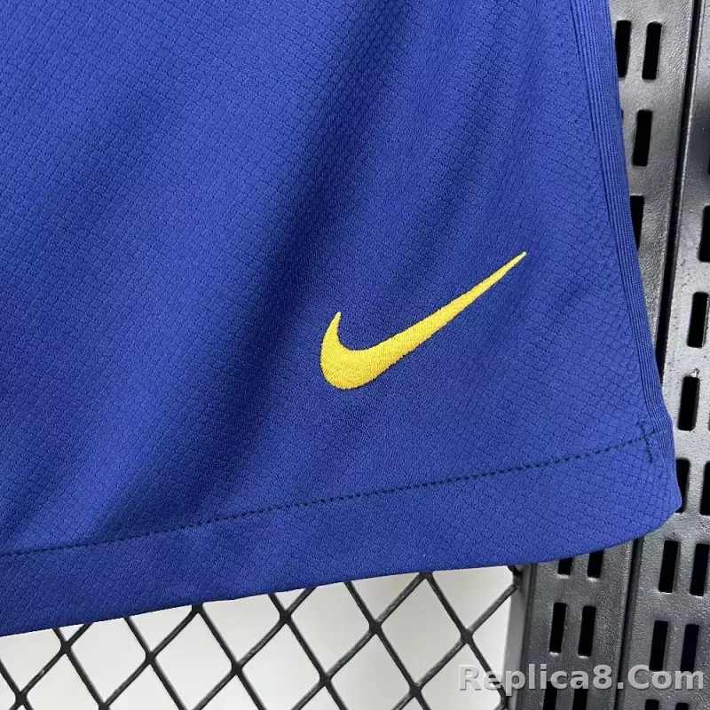 25-26 Barcelona Home Soccer Shorts - detail