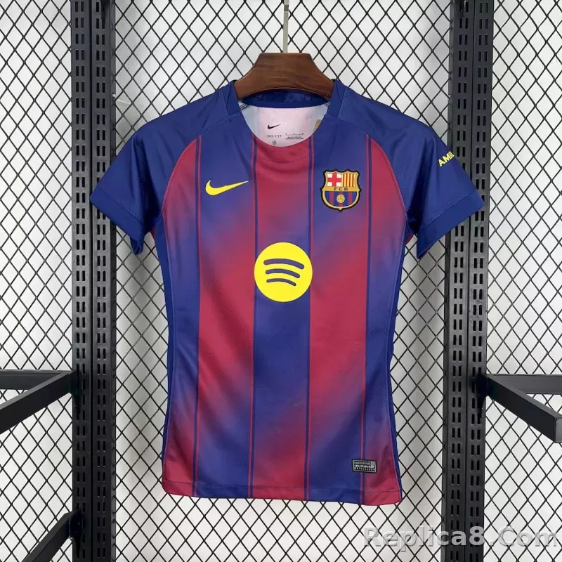 25-26 Barcelona Home Women Soccer Jersey