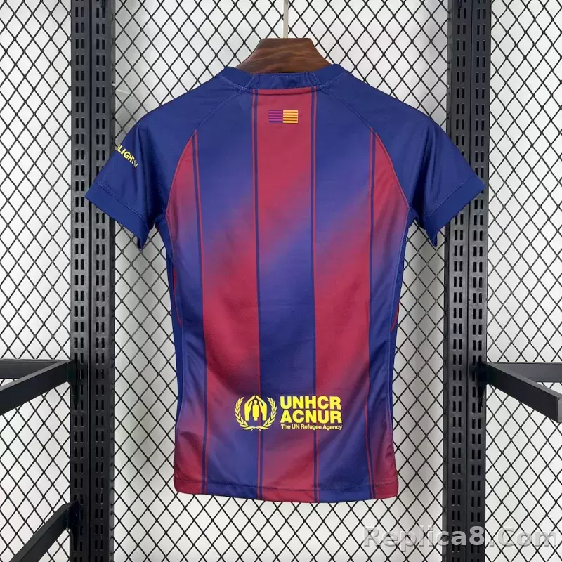 25-26 Barcelona Home Women Soccer Jersey - detail