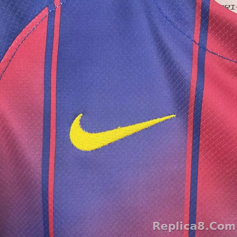 25-26 Barcelona Home Women Soccer Jersey - detail
