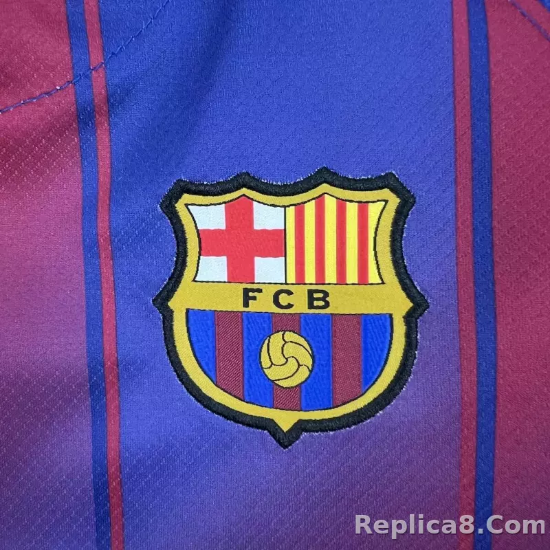 25-26 Barcelona Home Women Soccer Jersey - detail