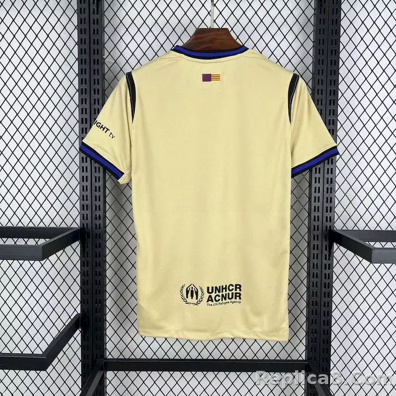 25-26 Barcelona Away Soccer Jersey - detail