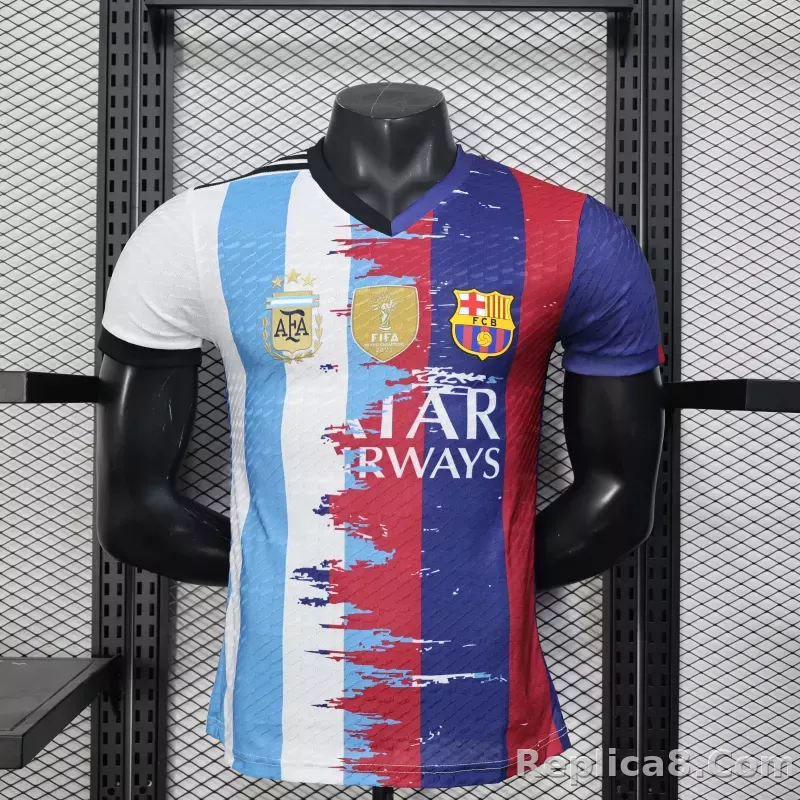 25-26 Barcelona Special Soccer Jersey Player Edition
