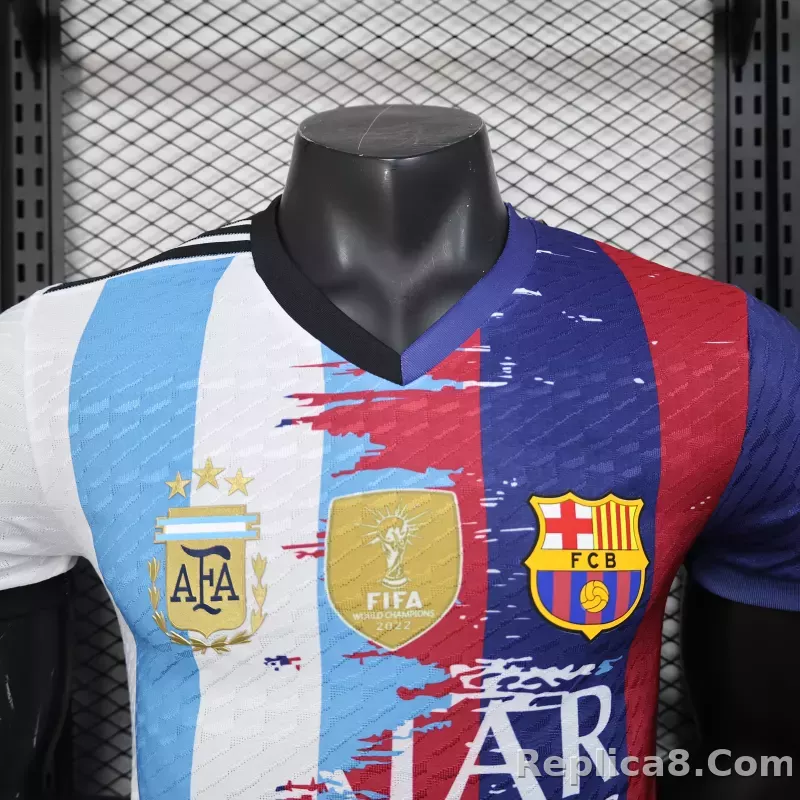 25-26 Barcelona Special Soccer Jersey Player Edition - detail