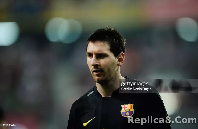 11-12 Barcelona Away Retro Jersey Player Edition - detail