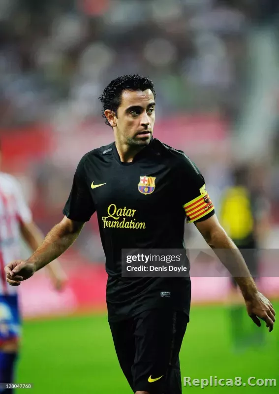 11-12 Barcelona Away Retro Jersey Player Edition - detail
