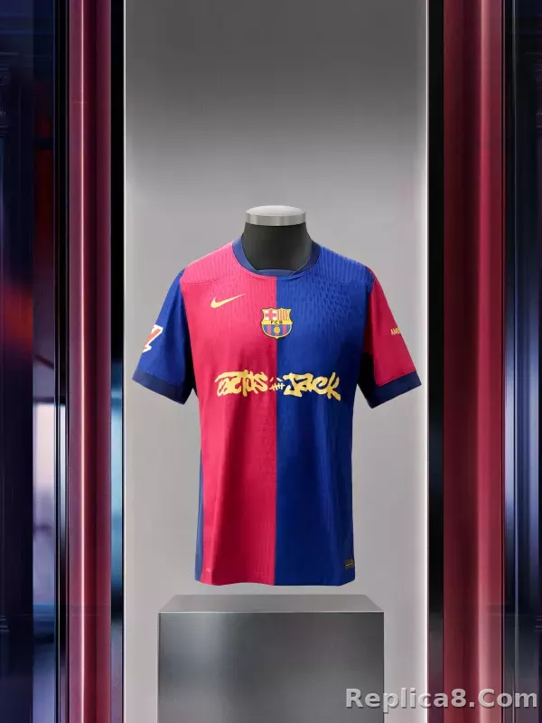 FC BARCELONA x TRAVIS SCOTT 24/25 Men's Home Jersey Limited Edition - detail