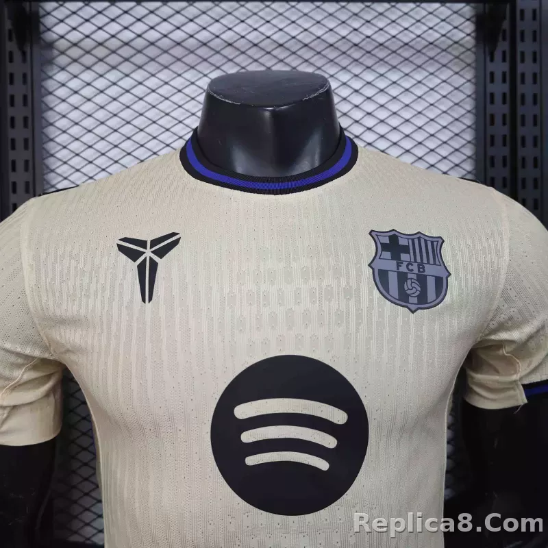 25-26 Barcelona Away Player Version Soccer Jersey - detail